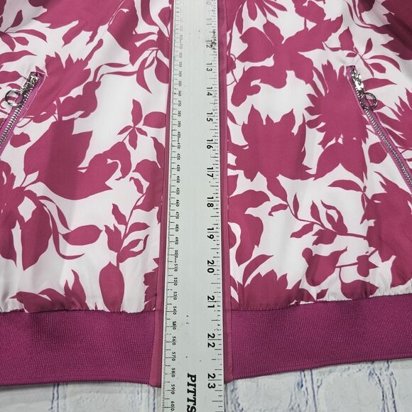 GG Blue Luxe Sport WOMENS SIZE SMALL Golf Bomber Full Zip Jacket - Picture 3 of 12